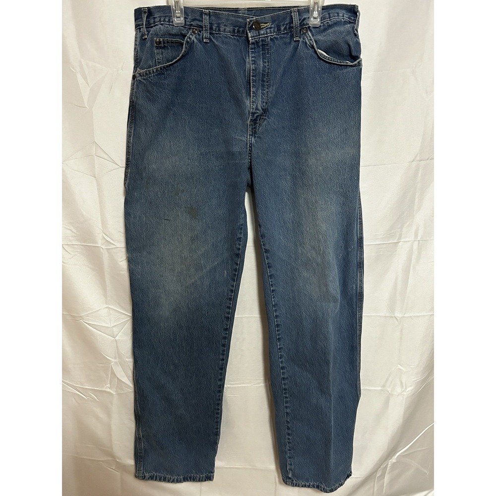 Dickies Carpenter Jeans 36x34‎ Distressed Workwear Utility Denim Pants Y2K